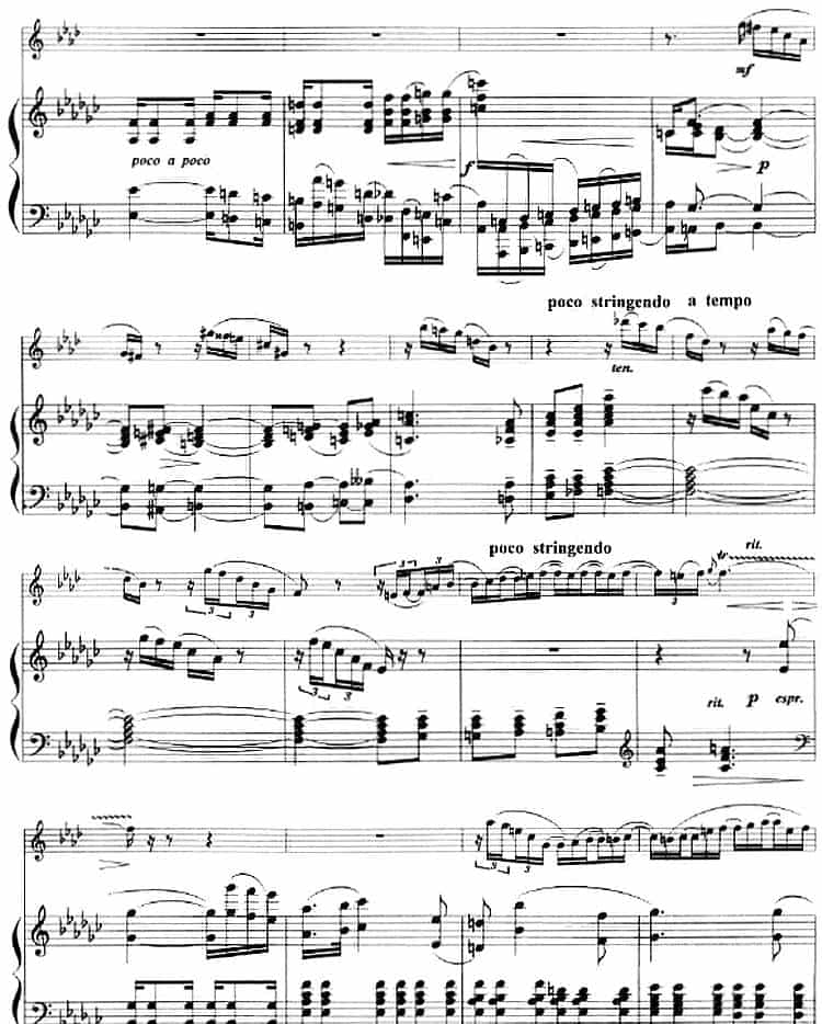 协奏曲（小号+钢琴伴奏） 铜管乐器谱_第6张
