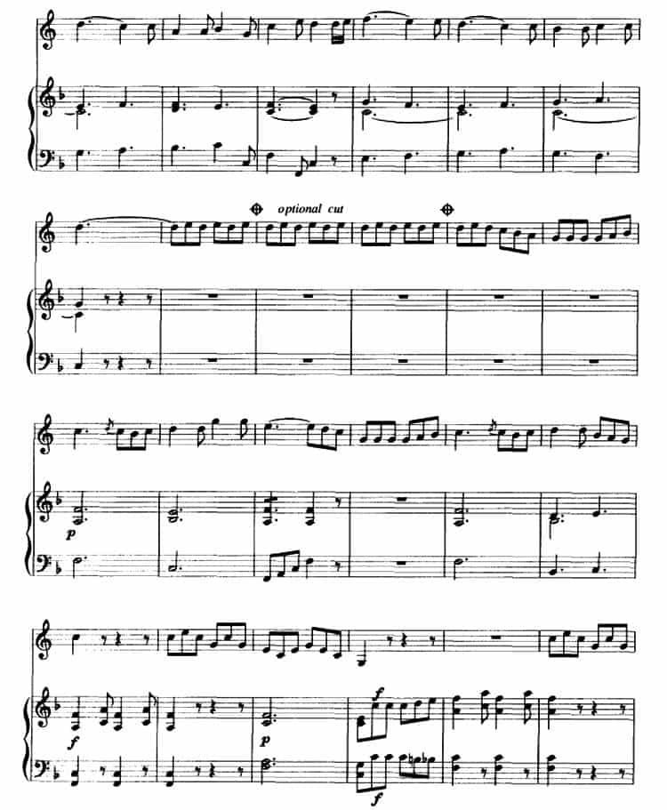 回旋曲（圆号+钢琴伴奏） 铜管乐器谱_第2张