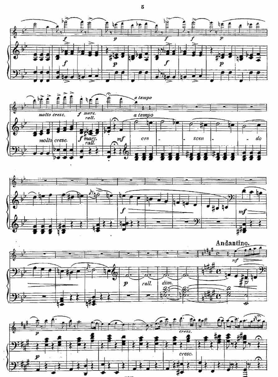 Opern-Transcriptionen.Op.45-6（长笛+钢琴伴奏） 长笛乐谱_第4张