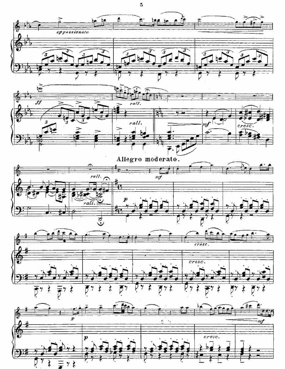 Opern-Transcriptionen.Op.45-2（长笛+钢琴伴奏） 长笛乐谱_第4张
