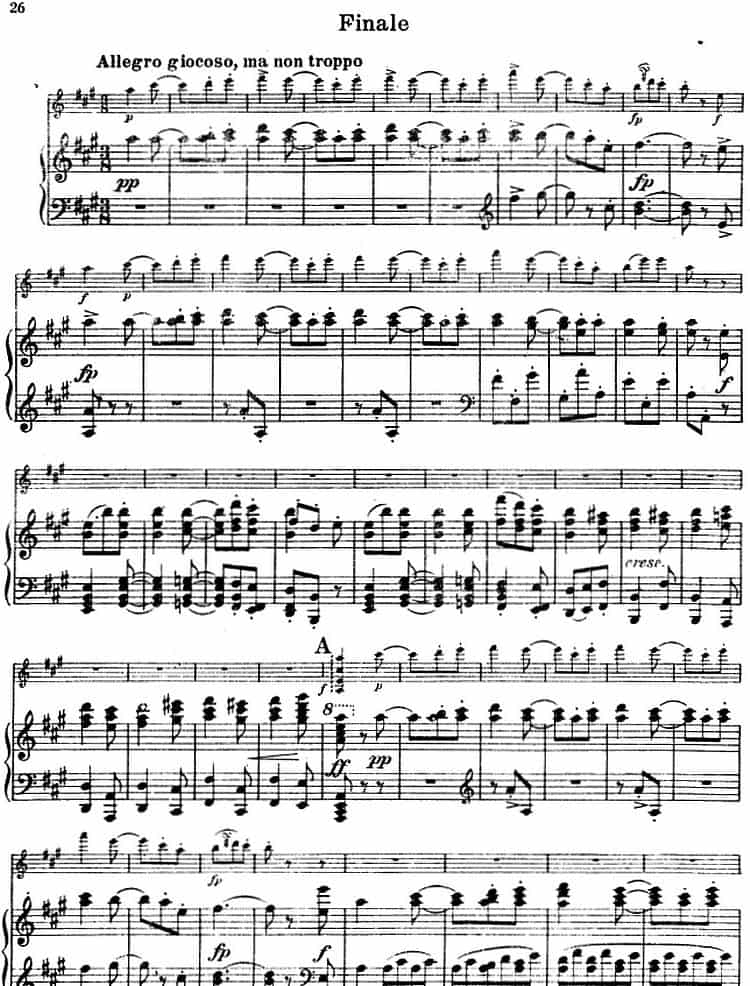 德沃夏克作品53号A小调协奏曲 （小提琴和钢琴） 钢琴乐谱_第24张