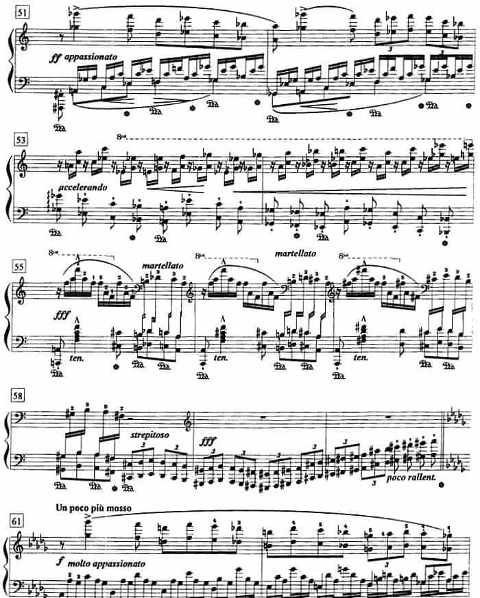 钢琴教程第八级 练习曲（森林的呼啸） 钢琴乐谱_第6张