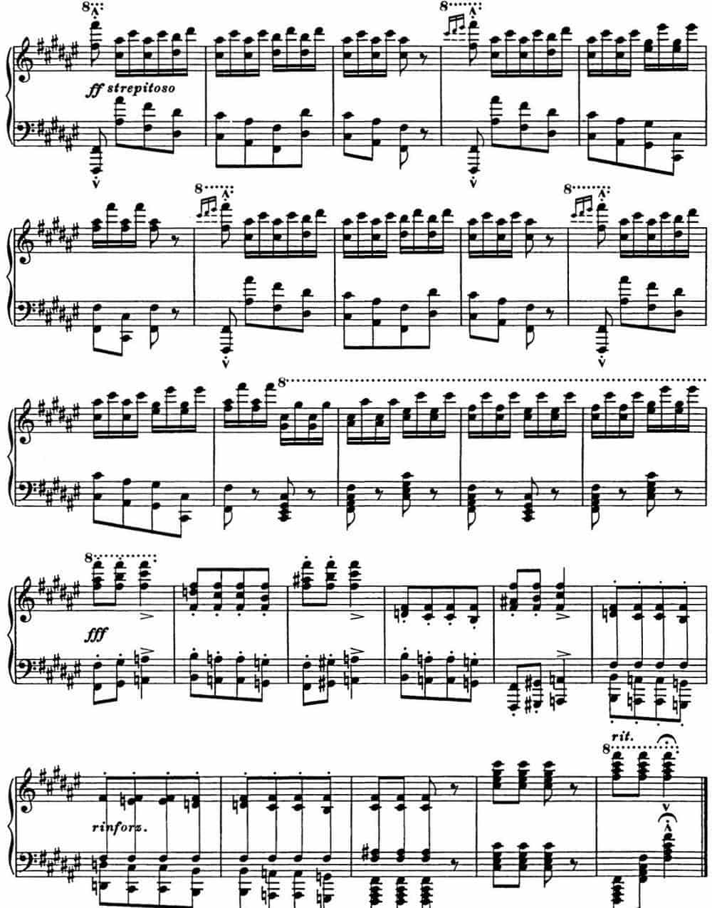 李斯特 匈牙利狂想曲 Hungarian Rhapsodies S.244 No.8 钢琴乐谱_第10张