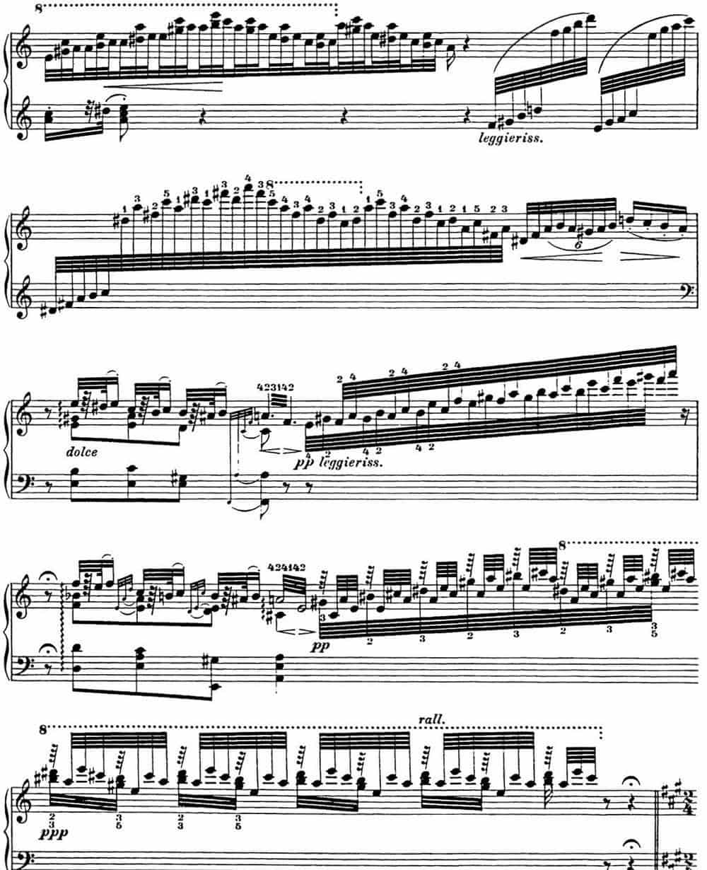 李斯特 匈牙利狂想曲 Hungarian Rhapsodies S.244 No.11 钢琴乐谱_第3张