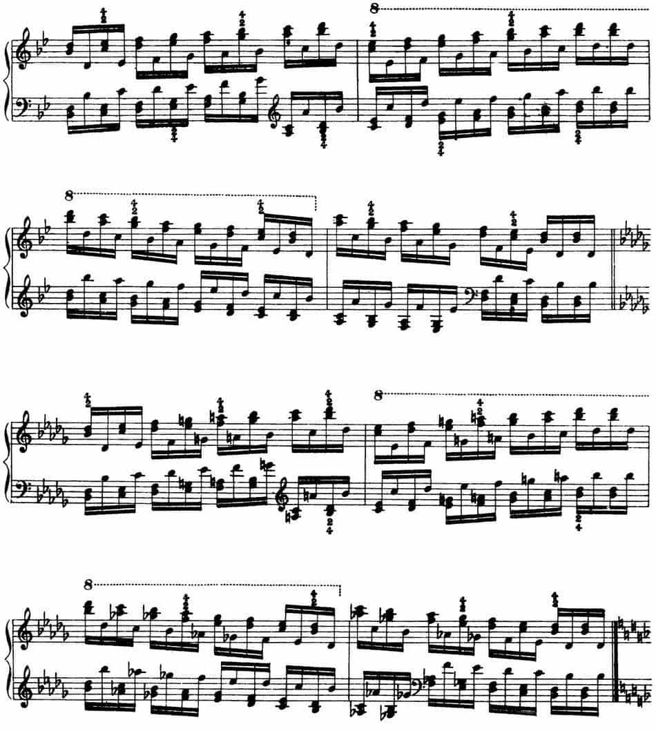 Technical Exercises S.146（李斯特钢琴技巧练习 BOOK Ⅷ） 钢琴乐谱_第7张