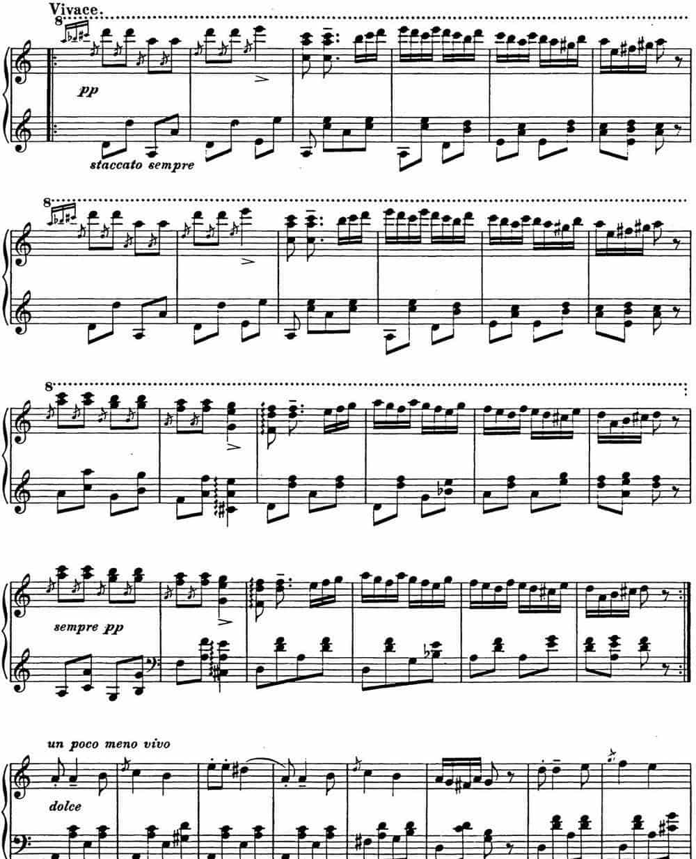 李斯特 匈牙利狂想曲CD Hungarian Rhapsodies S.244 No.13 钢琴乐谱_第8张