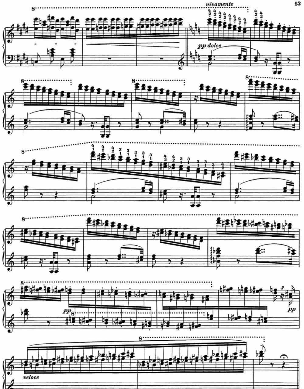李斯特 匈牙利狂想曲 Hungarian Rhapsodies S.244 No.1 钢琴乐谱_第13张