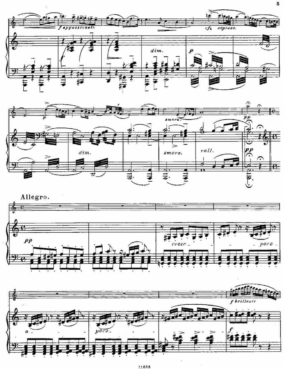 Fantaisies nationales. Hongrois.（Op.59 No.6）（长笛+钢琴伴奏） 长笛乐谱_第4张