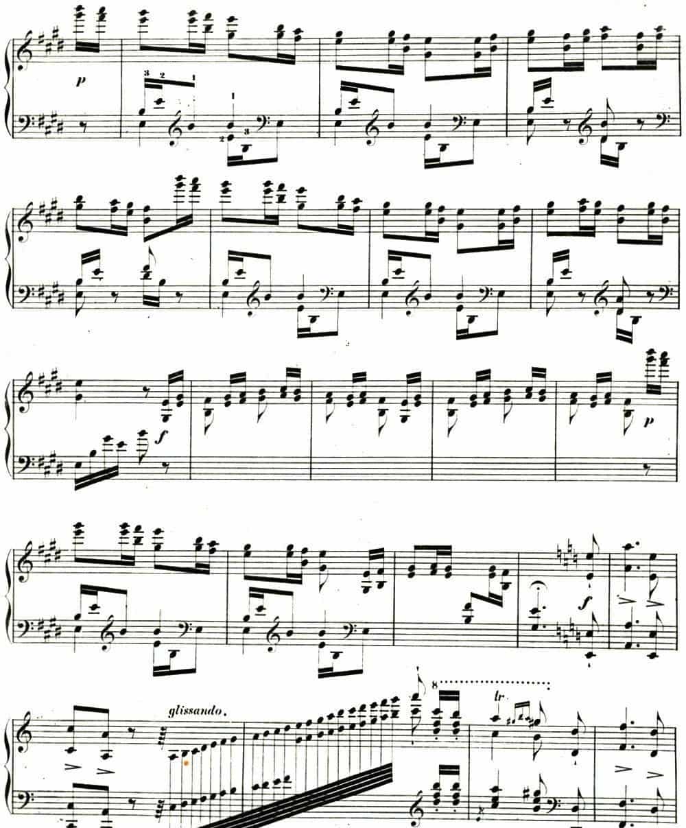 李斯特帕格尼尼大练习曲5 钢琴乐谱_第3张