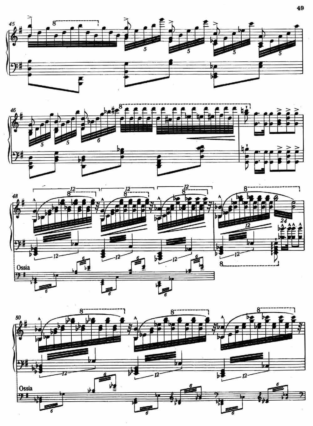 12 Etudes d'execution Transcendante S.139（12首超技练习曲·6） 钢琴乐谱_第8张