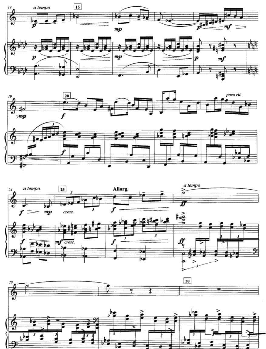 奏鸣曲（一 [圆号+钢琴]） 铜管乐器谱_第2张