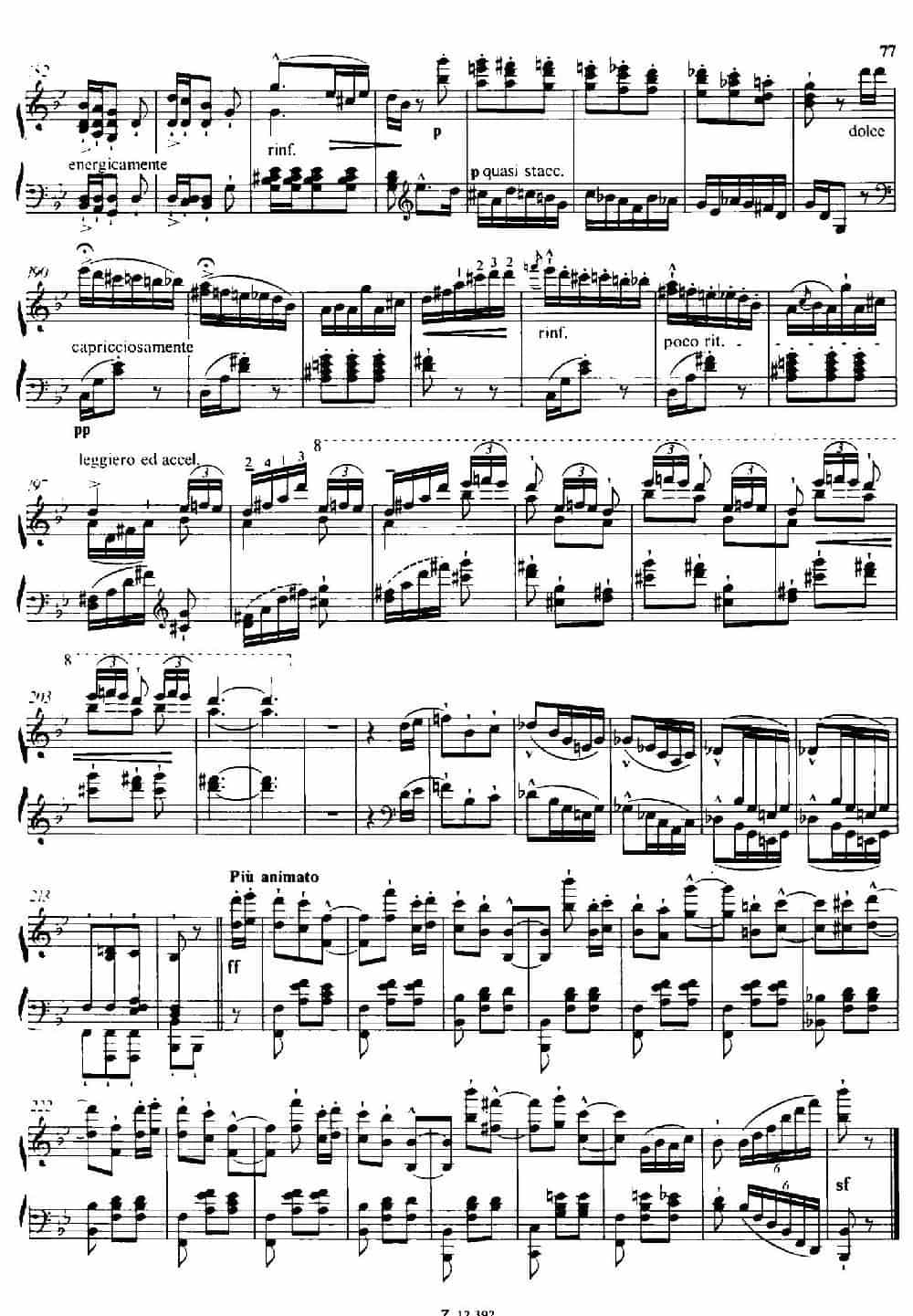 Soirées Musicales S.424（《音乐晚会（全12首）》第11首） 钢琴乐谱_第6张