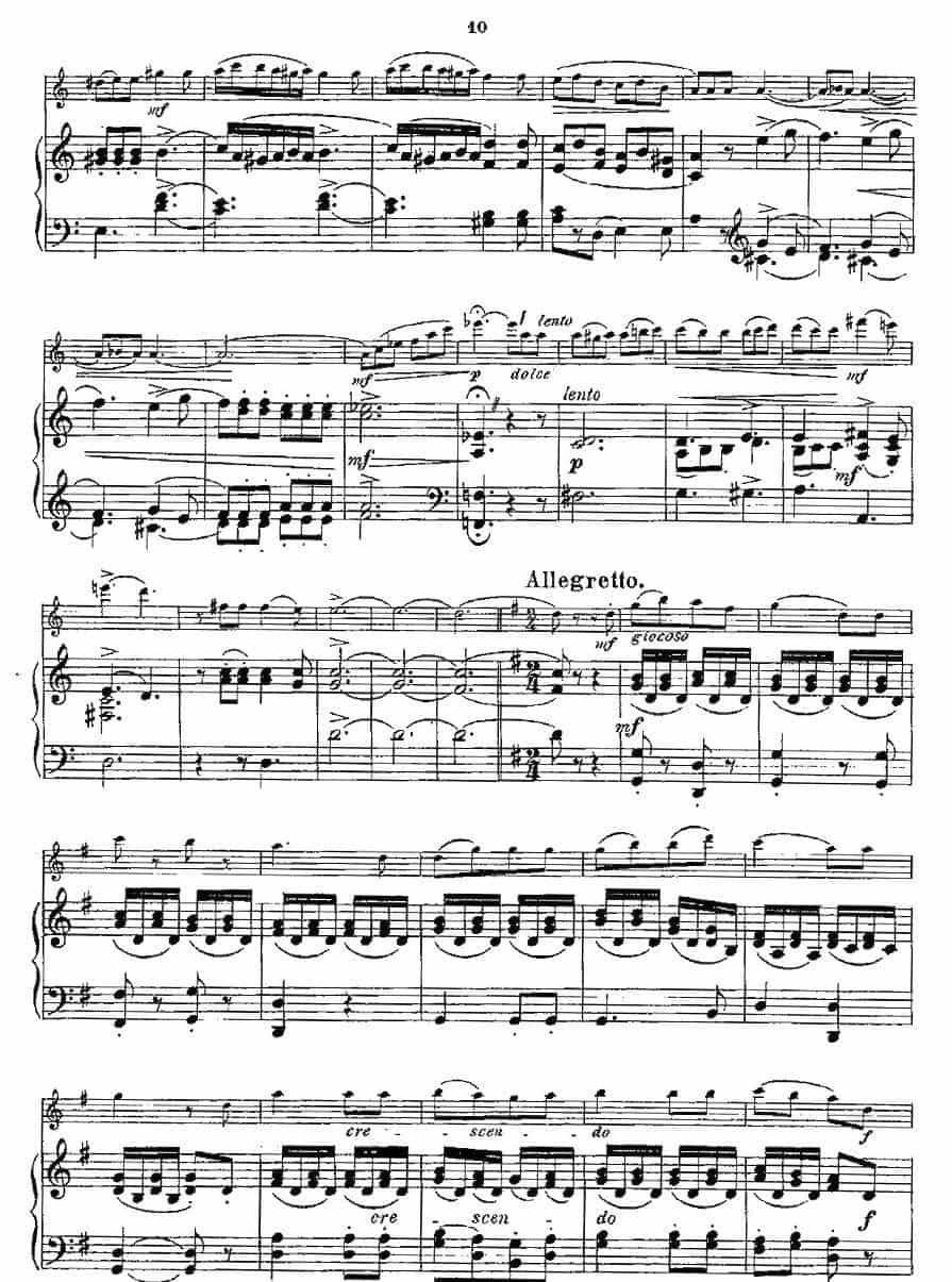 Opern-Transcriptionen.Op.45-1（长笛+钢琴伴奏） 长笛乐谱_第10张