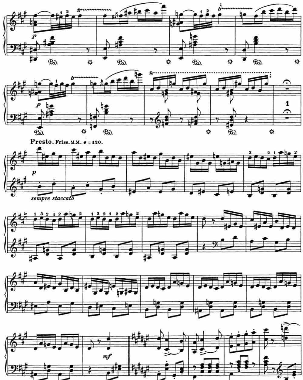 李斯特 匈牙利狂想曲CD Hungarian Rhapsodies S.244 No.18 钢琴乐谱_第2张