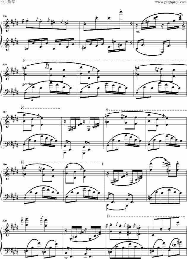 匈牙利狂想曲第9号 钢琴乐谱_第19张