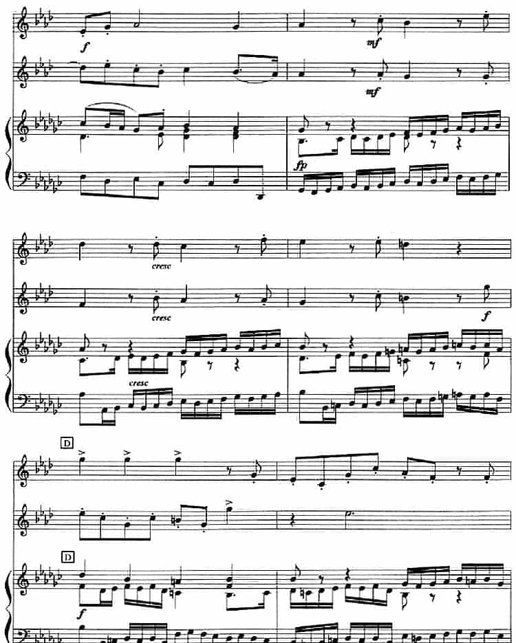 二重奏鸣曲（小号+钢琴伴奏） 铜管乐器谱_第7张
