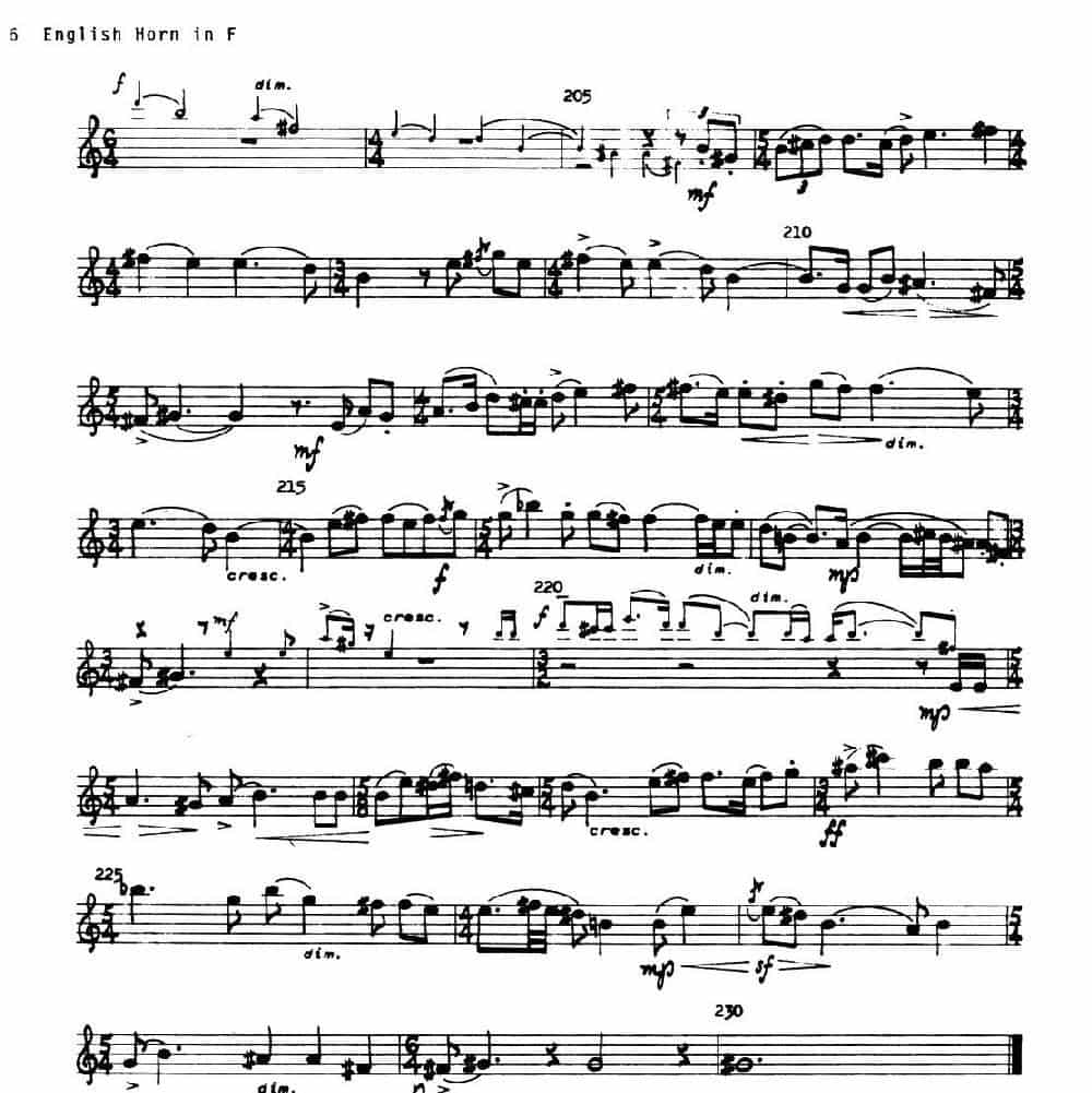 Sonata（英国管与钢琴奏鸣曲英国管分谱） 铜管乐器谱_第5张