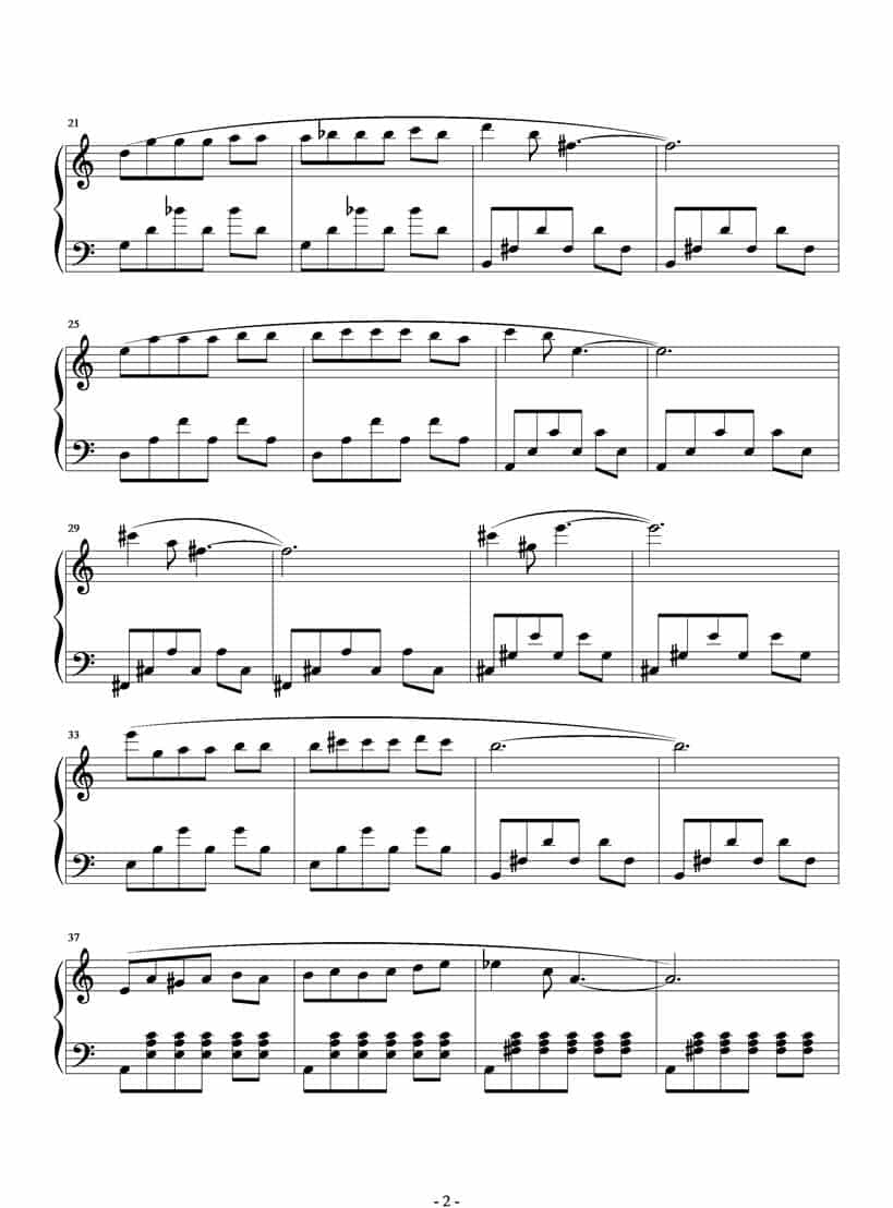 Les Marionnettes 钢琴乐谱_第2张