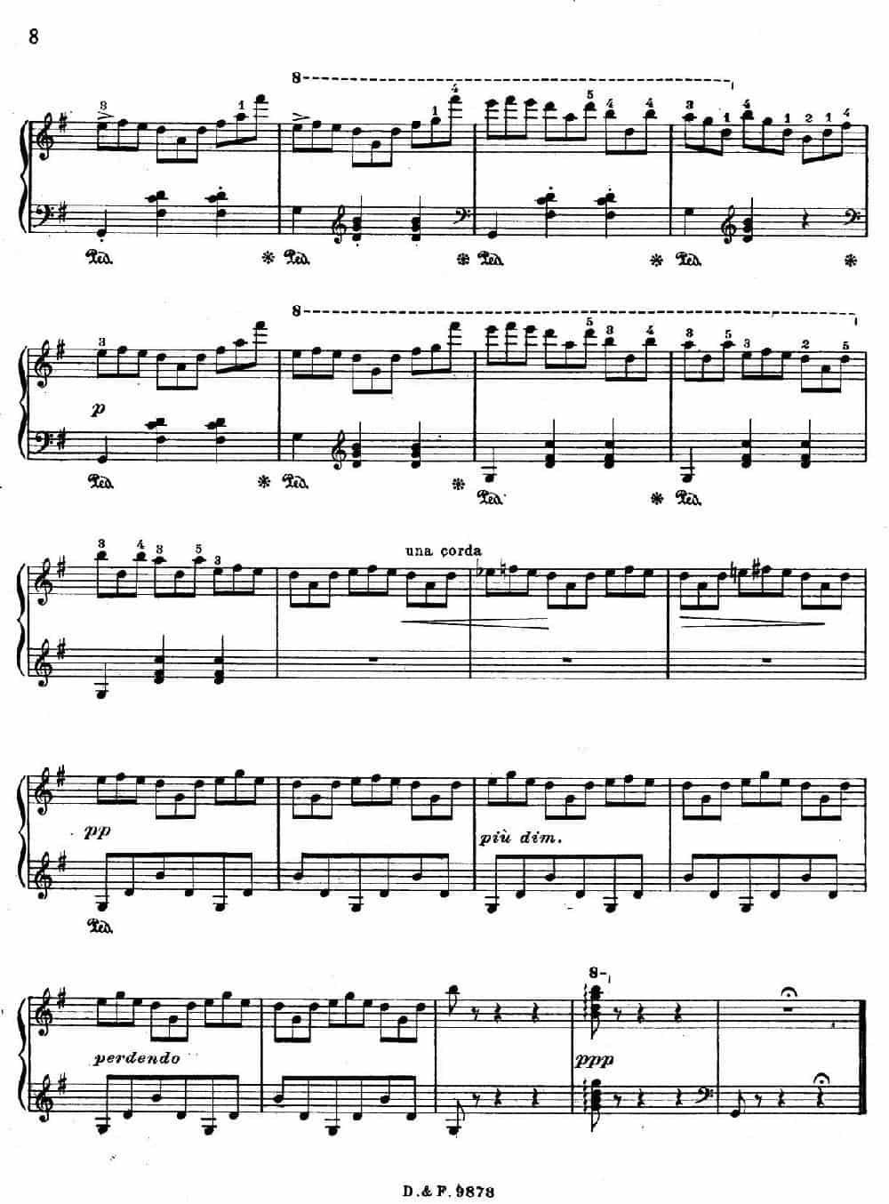 6 Chants Polonais S.480（6首波兰歌曲·Ⅰ） 钢琴乐谱_第7张