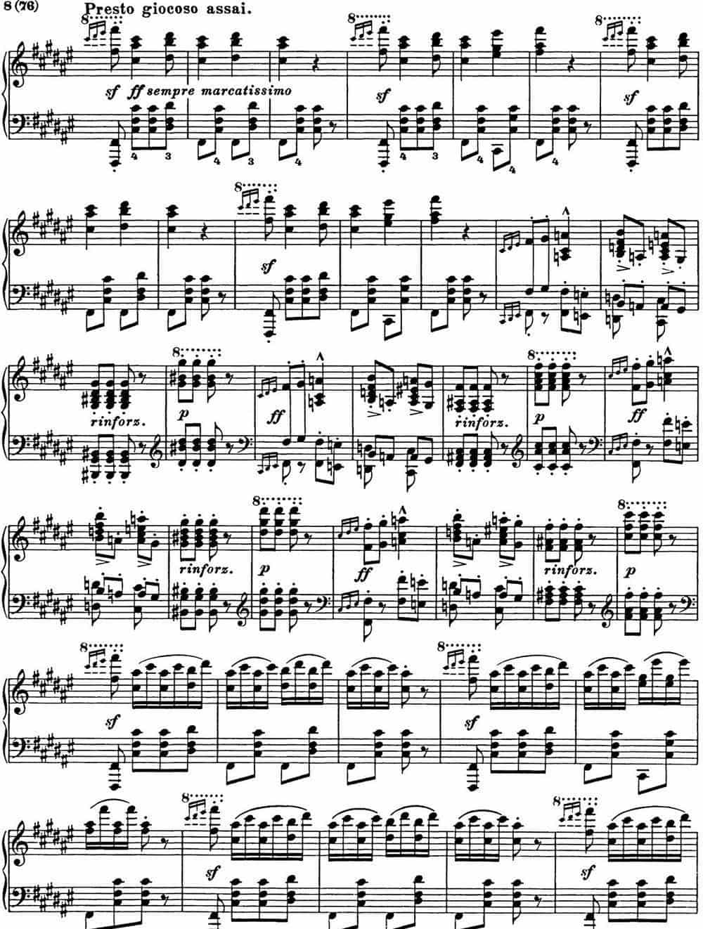 李斯特 匈牙利狂想曲 Hungarian Rhapsodies S.244 No.8 钢琴乐谱_第8张