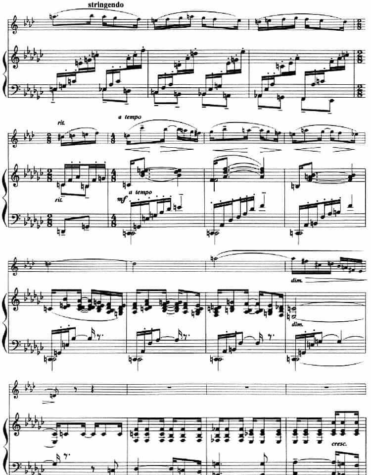 协奏曲（小号+钢琴伴奏） 铜管乐器谱_第5张