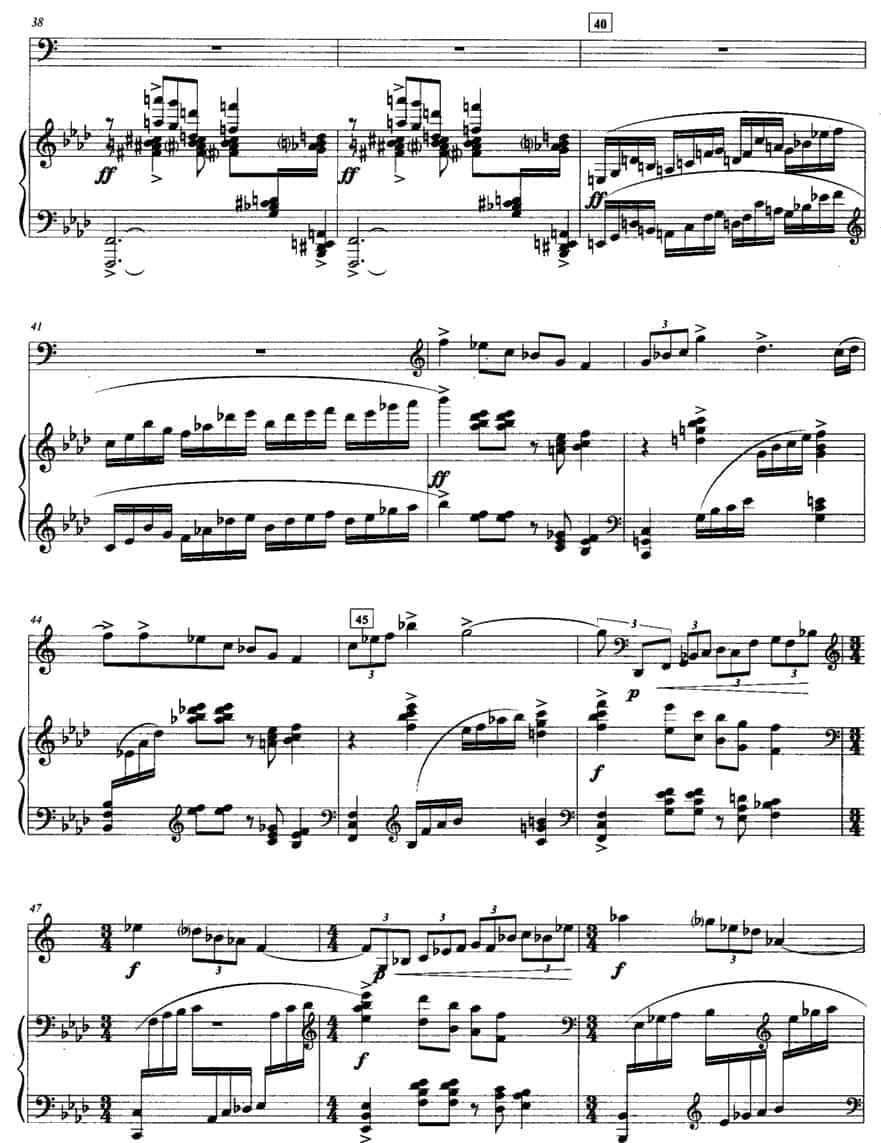 奏鸣曲（四 [圆号+钢琴]） 铜管乐器谱_第4张