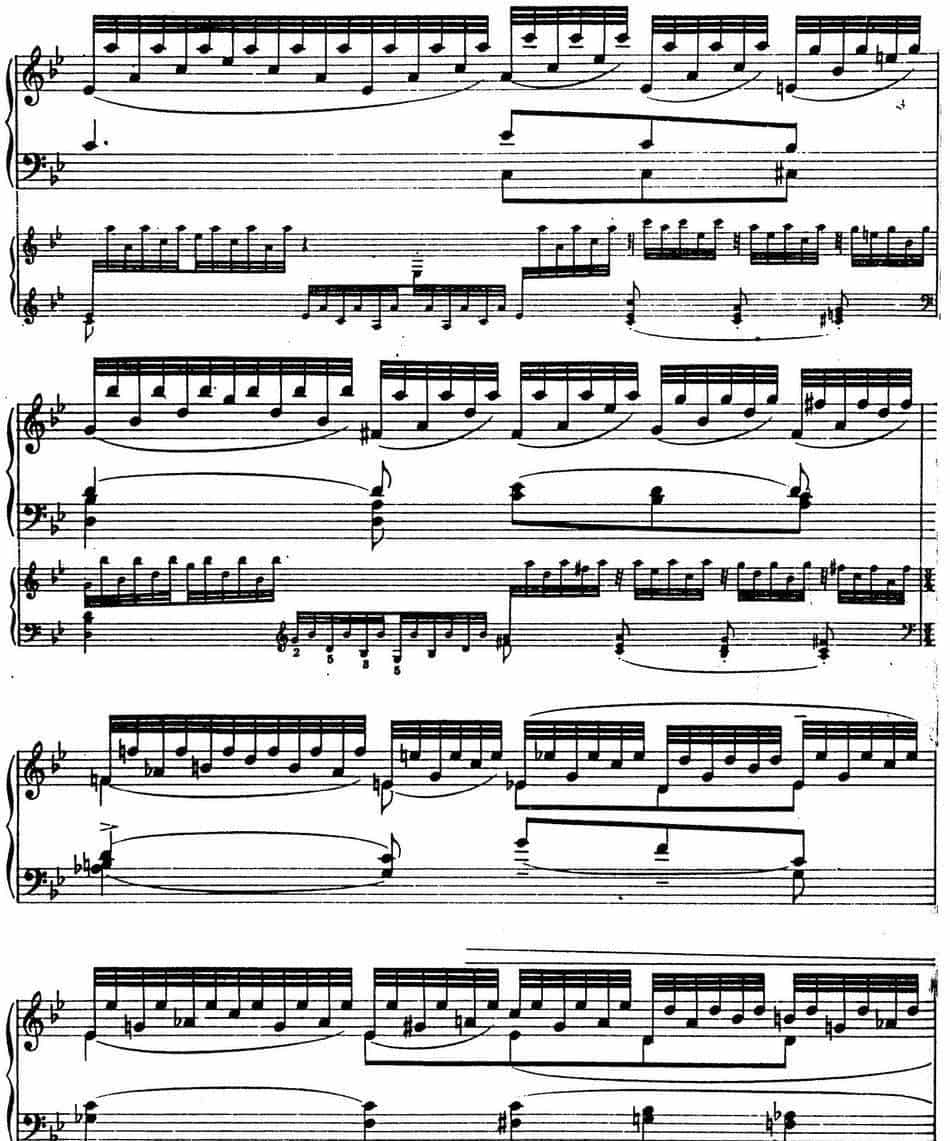 6首帕格尼尼大练习曲（Tremolo Etude Nr.1） 钢琴乐谱_第11张