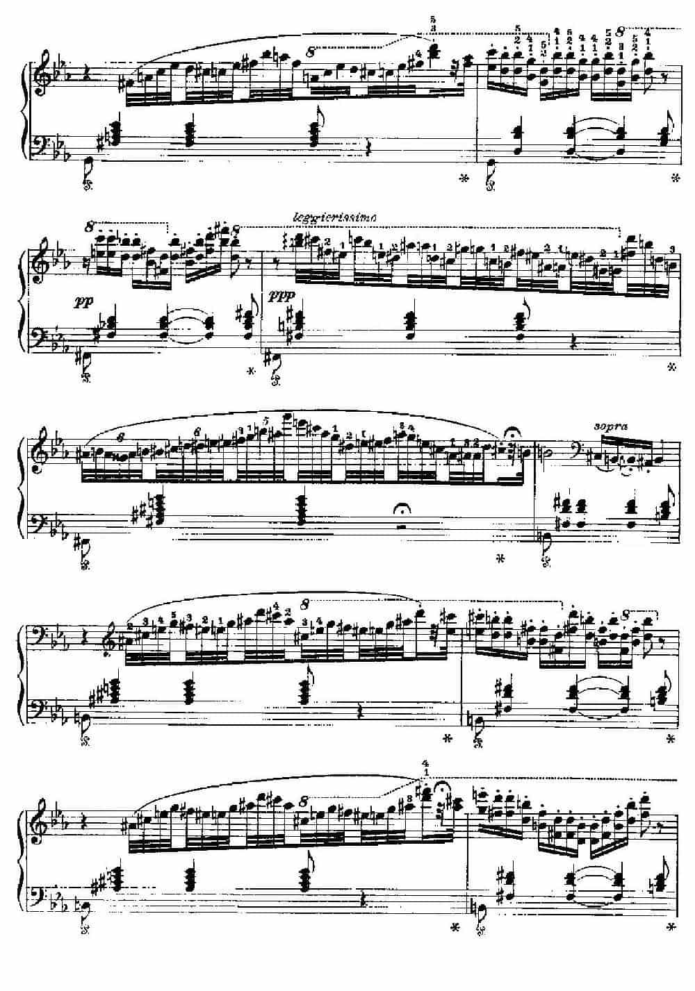 Two Polonaises S.223（2首波洛奈兹舞曲·c小调） 钢琴乐谱_第11张