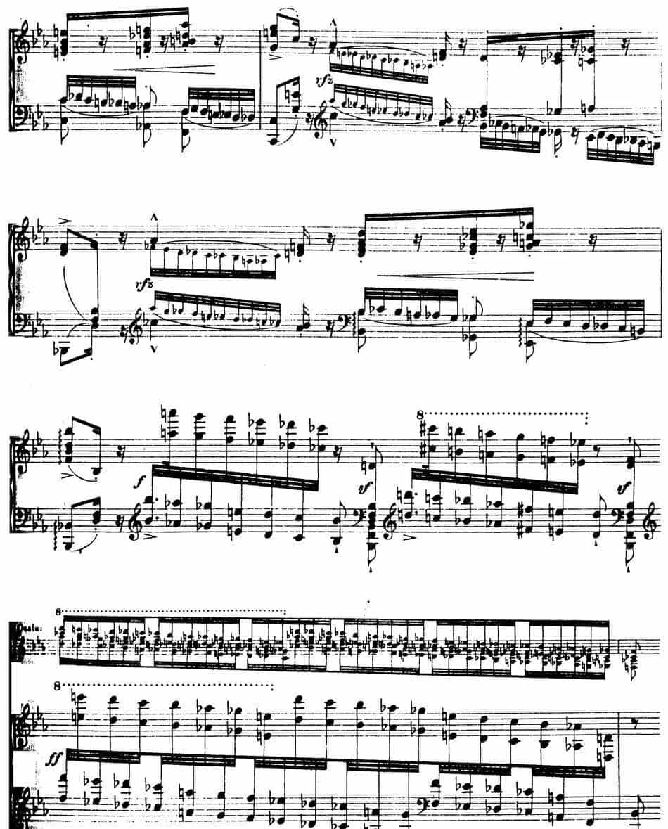 6首帕格尼尼大练习曲（Andantino capriccioso） 钢琴乐谱_第9张