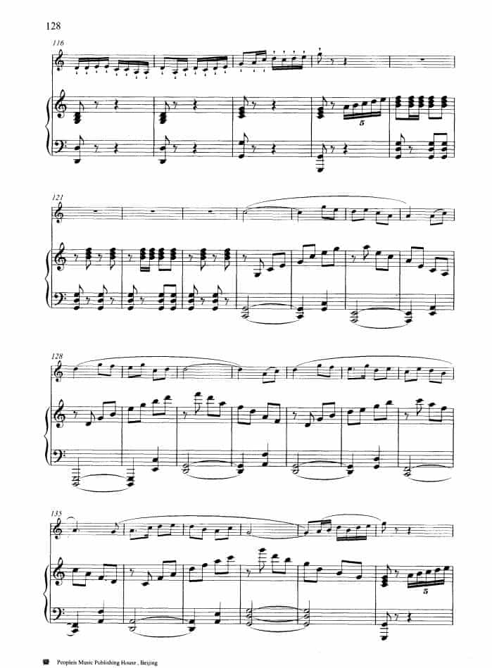 春风遍江南（钢琴伴奏谱） 笛箫乐谱_第7张