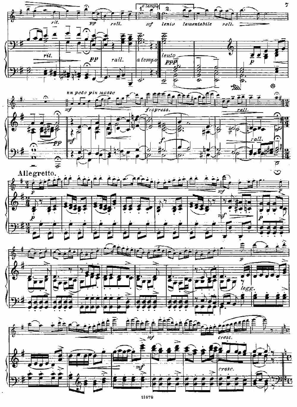 Fantaisies nationales. Ecossais. （Op.59 No.2）（长笛+钢琴伴奏） 长笛乐谱_第6张