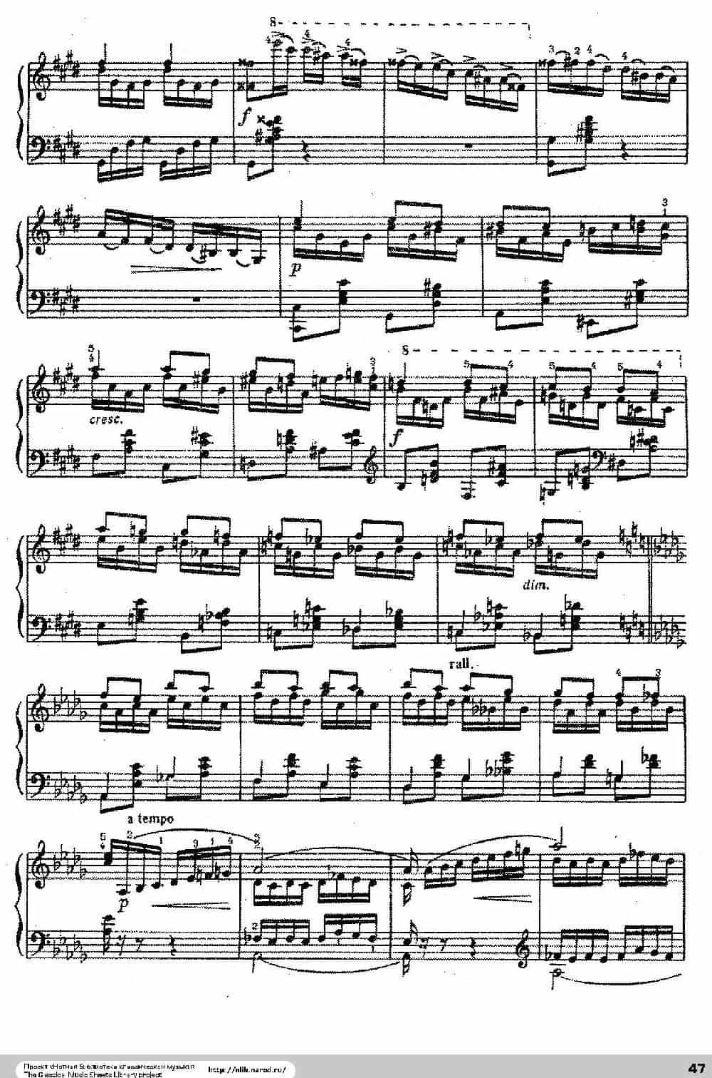 12首钢琴练习曲 12 Etudes S.136（Ⅱ） 钢琴乐谱_第3张