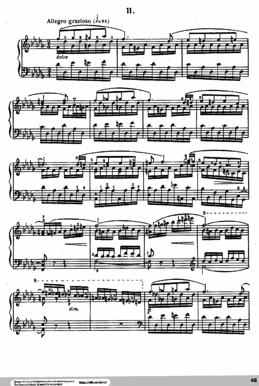12首钢琴练习曲 12 Etudes S.136（Ⅱ） 钢琴乐谱_第1张