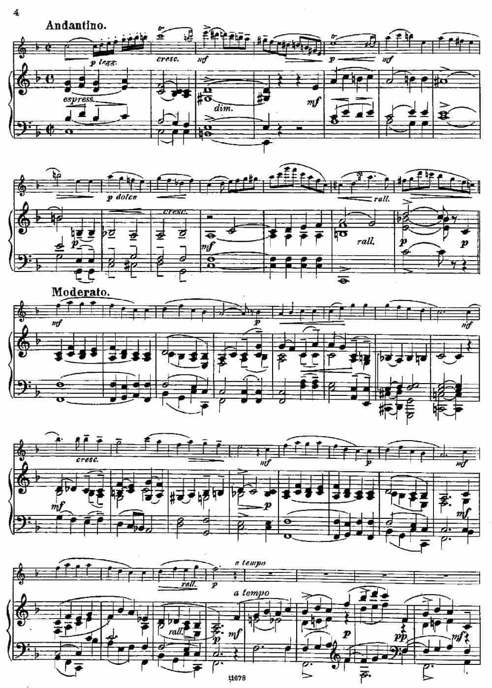 Fantaisies nationales. Danois. （Op.59 No.1）（长笛+钢琴伴奏） 长笛乐谱_第3张