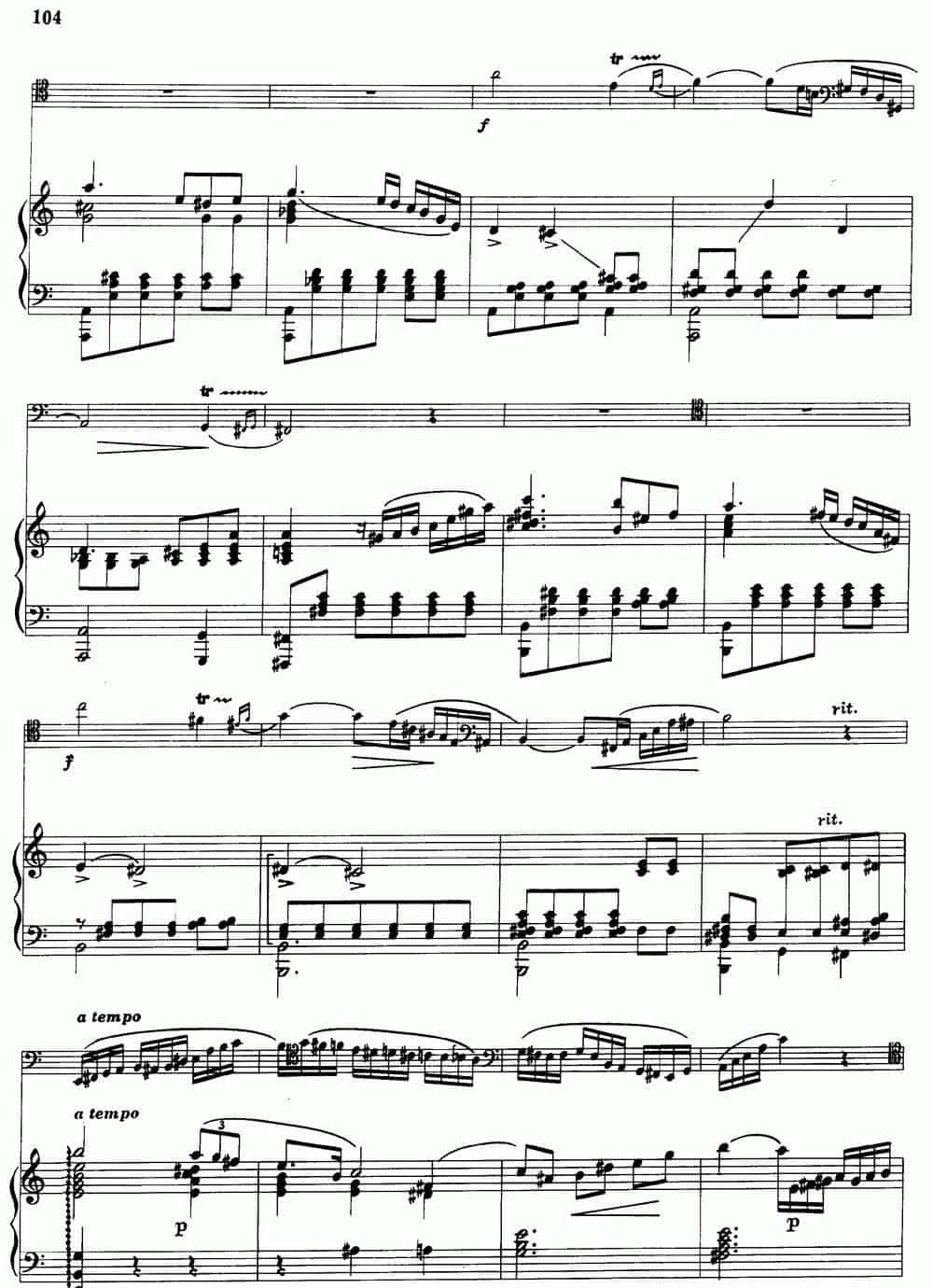 F小调第二协奏曲（大管+钢琴伴奏） 铜管乐器谱_第8张