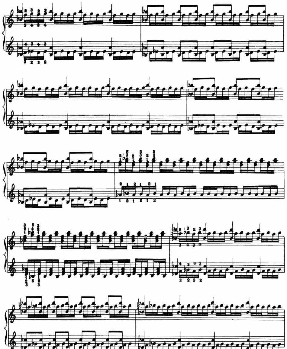 Technical Exercises S.146（李斯特钢琴技巧练习 BOOK Ⅷ） 钢琴乐谱_第20张