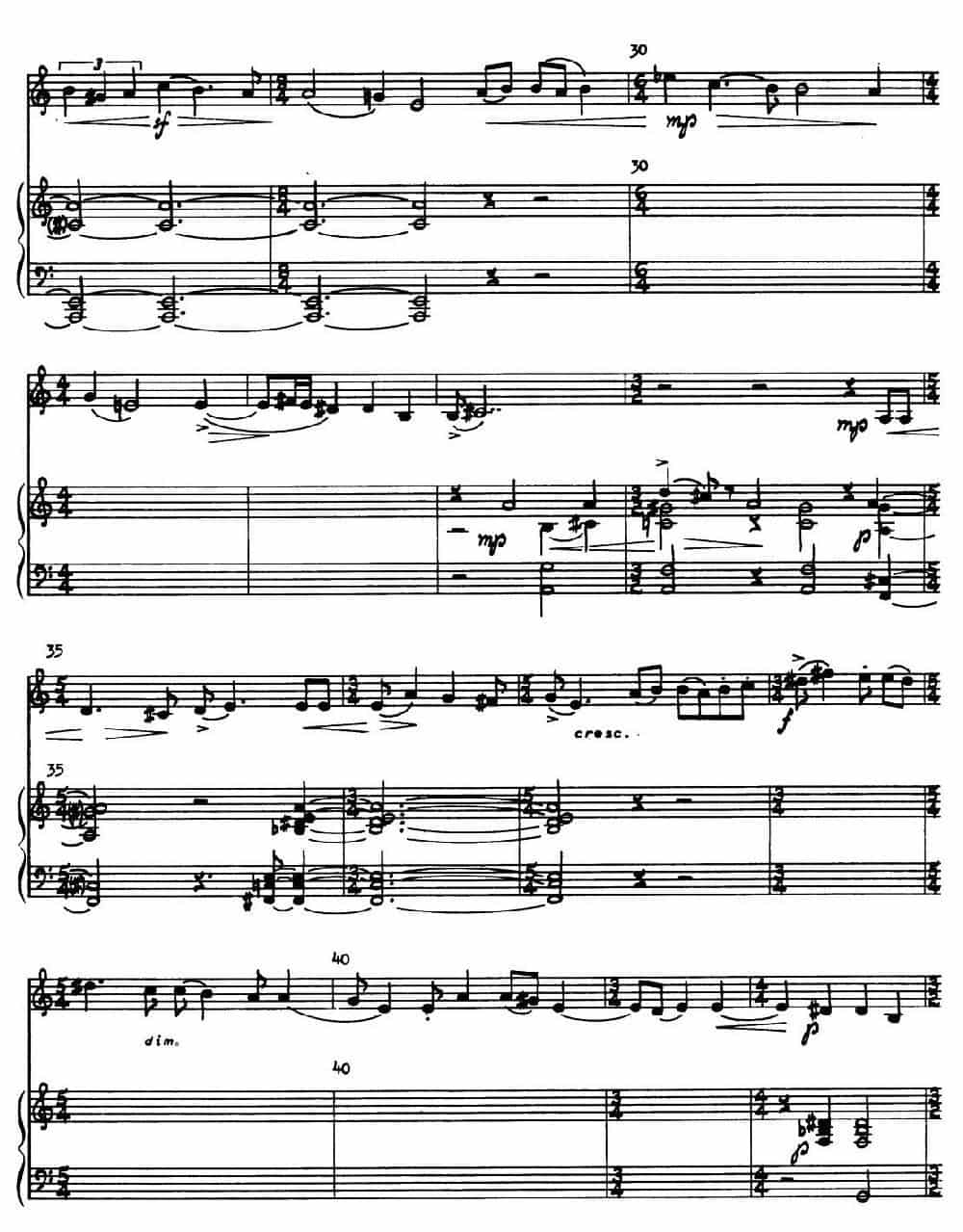 Sonata（英国管与钢琴奏鸣曲） 铜管乐器谱_第3张