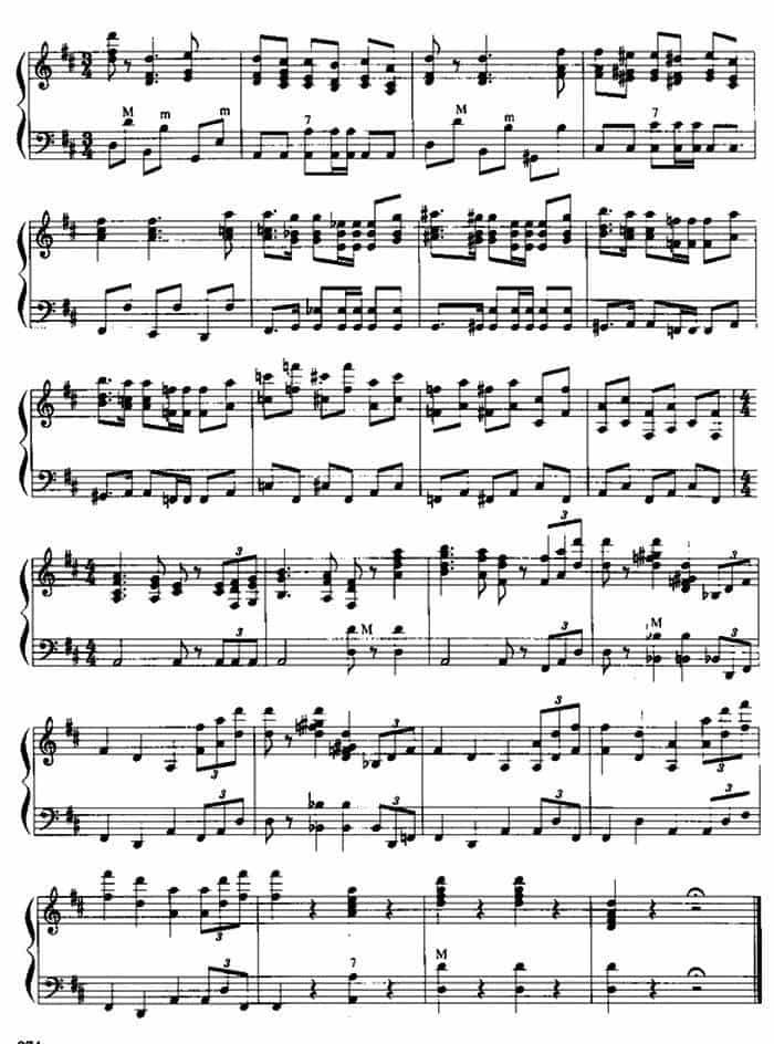 西班牙狂想曲 手风琴乐谱_第16张