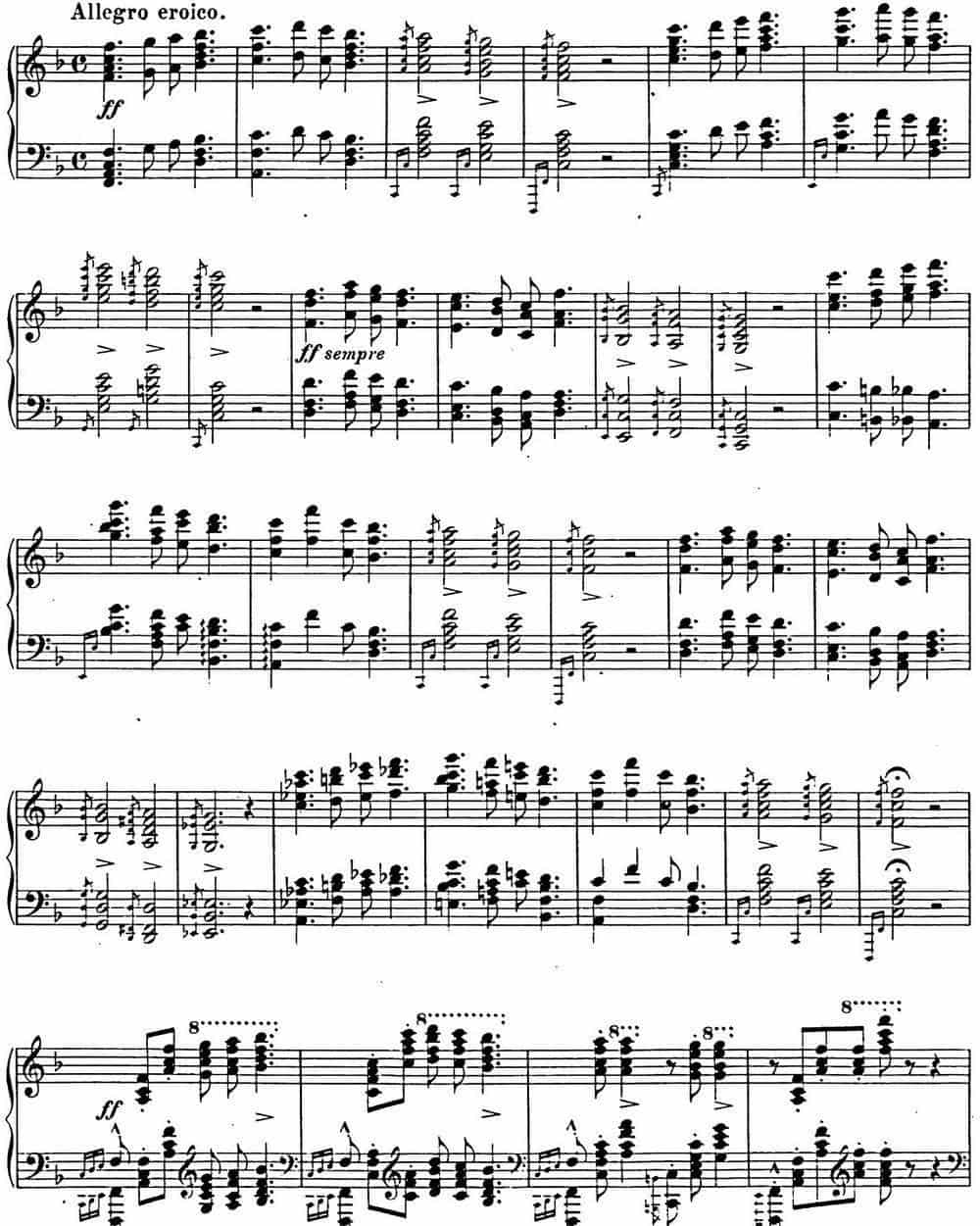 李斯特 匈牙利狂想曲CD Hungarian Rhapsodies S.244 No.14 钢琴乐谱_第3张