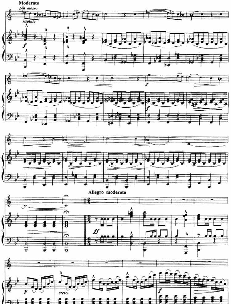 爱之梦幻想曲（小号+钢琴伴奏） 铜管乐器谱_第6张