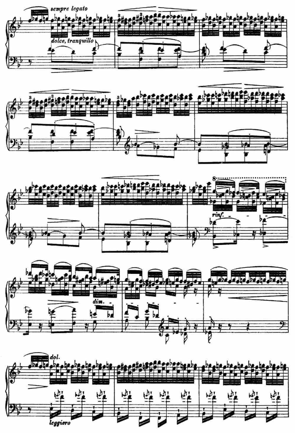 12 Etudes d'execution Transcendante S.139（12首超技练习曲·5） 钢琴乐谱_第2张