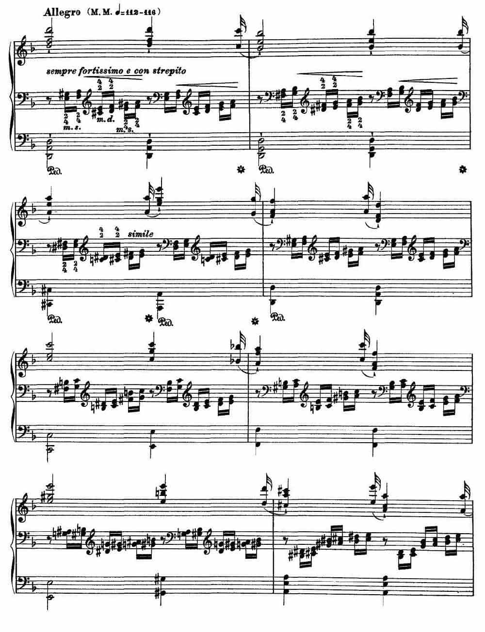 12首超级技巧练习曲：Mazeppa（玛捷帕） 钢琴乐谱_第2张