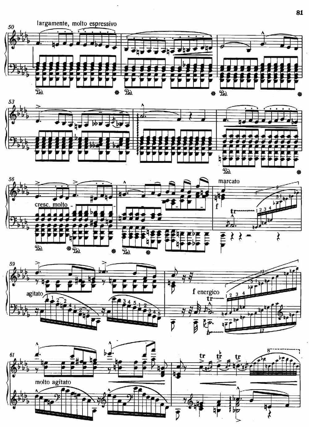 12 Etudes d'execution Transcendante S.139（12首超技练习曲·9） 钢琴乐谱_第8张