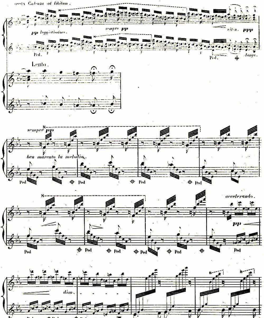 李斯特 旅游岁月 第二集遗补 威尼斯和拿波里 S.162 No.3 塔兰泰拉舞曲 钢琴乐谱_第12张