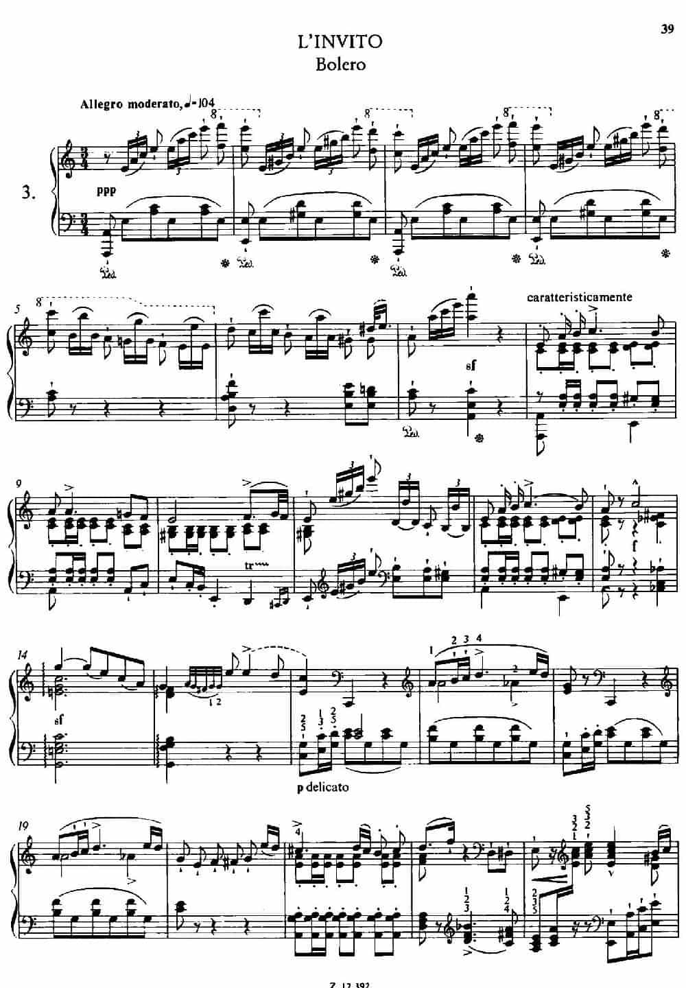 Soirées Musicales S.424（《音乐晚会（全12首）》第3首） 钢琴乐谱_第1张