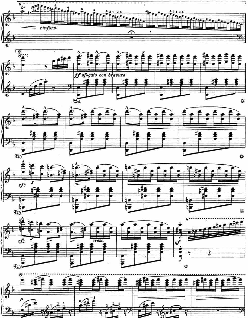 李斯特 匈牙利狂想曲CD Hungarian Rhapsodies S.244 No.14 钢琴乐谱_第13张