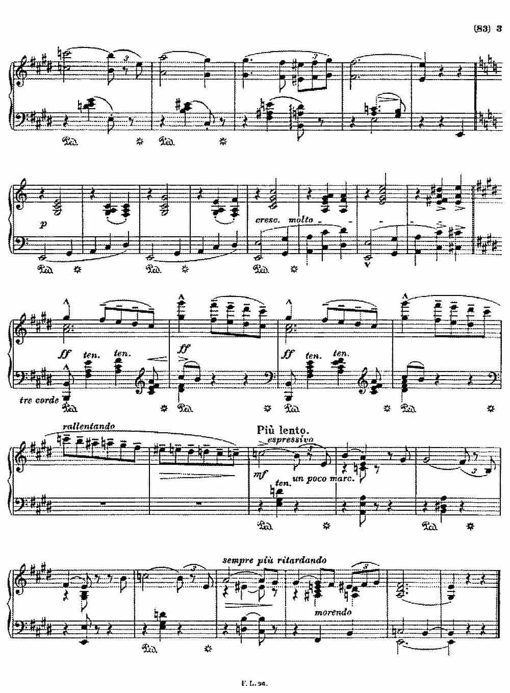 5 Klavierstücke S.192（5首钢琴小品·Ⅰ） 钢琴乐谱_第2张