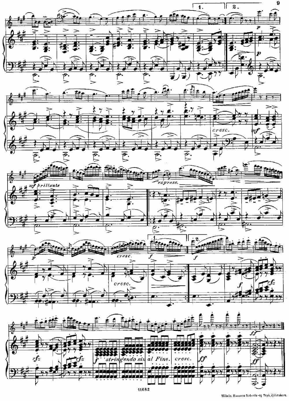 Fantaisies nationales. Italien. （Op.59 No.5）（长笛+钢琴伴奏） 长笛乐谱_第8张
