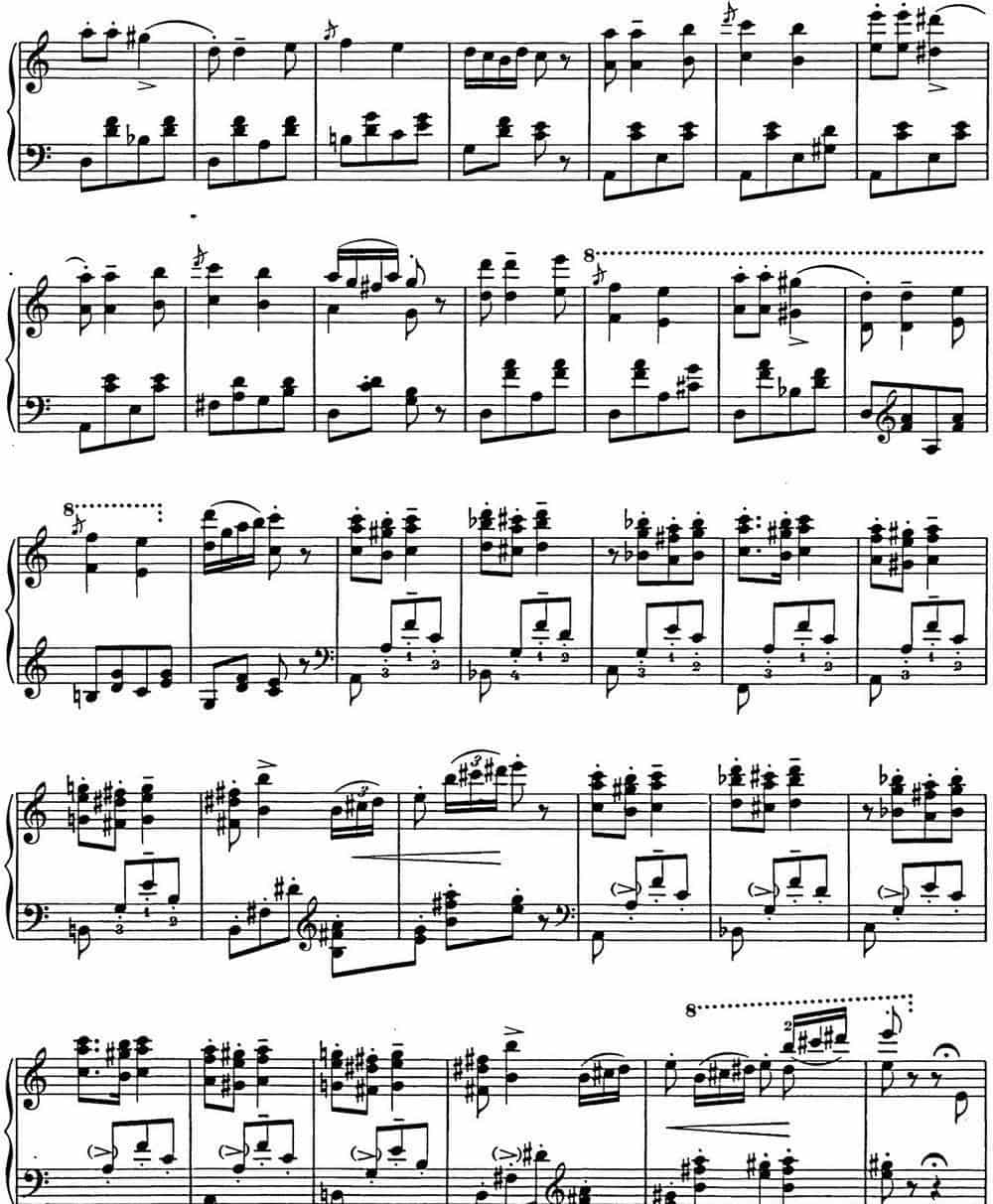 李斯特 匈牙利狂想曲CD Hungarian Rhapsodies S.244 No.13 钢琴乐谱_第9张