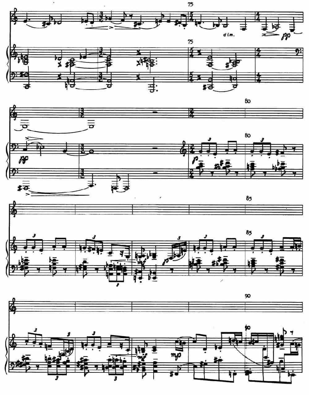 Sonata（英国管与钢琴奏鸣曲） 铜管乐器谱_第6张